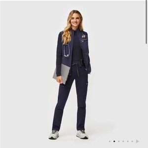 Figs High Waisted Yola Skinny Scrub Pants